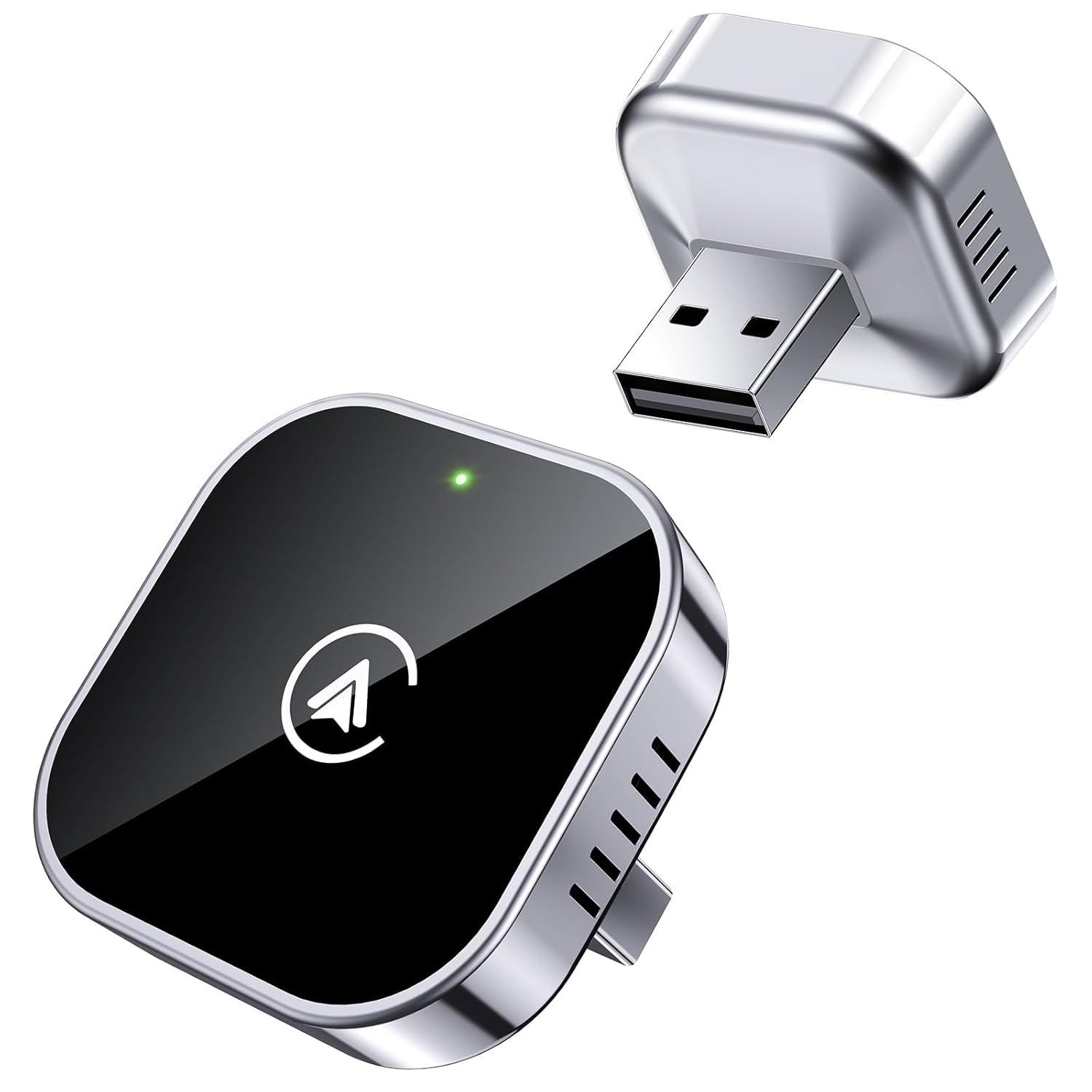 DriveLink Pro™ 2-in-1 Wireless CarPlay & Android Auto Adapter