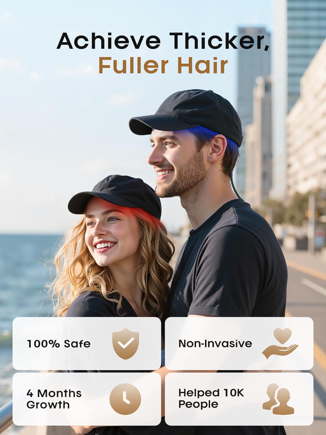 LumiGrow™ Red Light Hair Therapy Cap