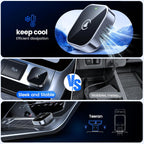 DriveLink Pro™ 2-in-1 Wireless CarPlay & Android Auto Adapter