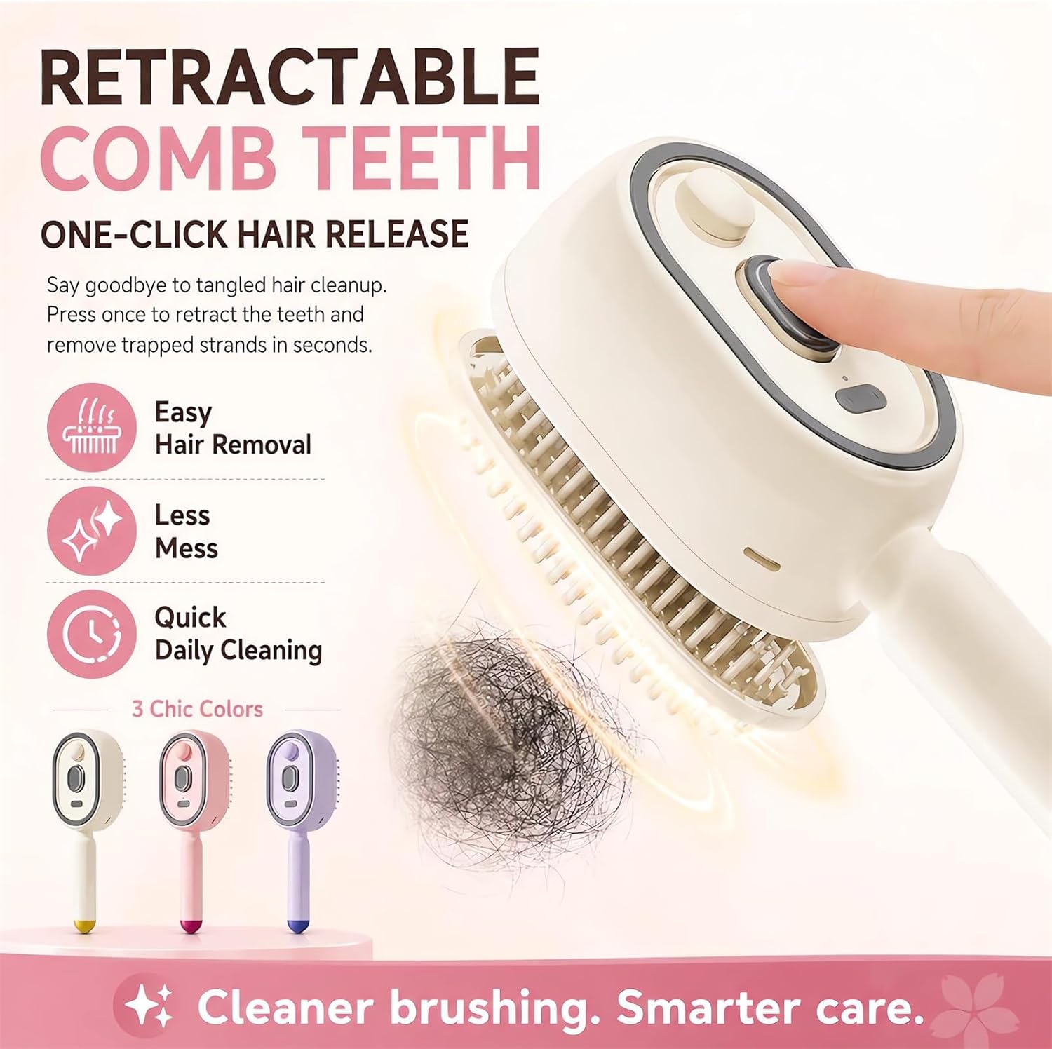 MistGlow™ Electric Aqua Detangling Brush