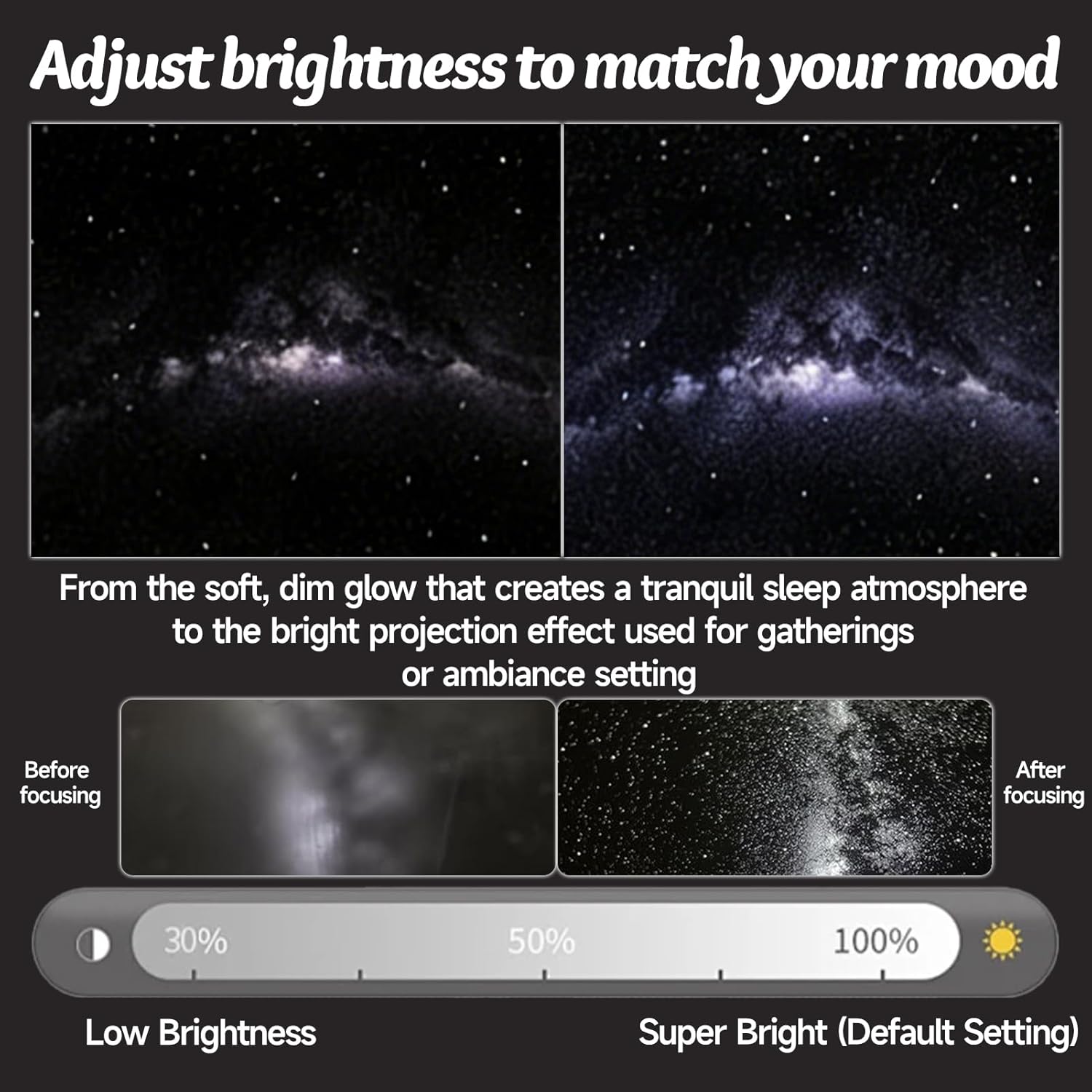 StarFlex™ 360° Galaxy USB Projector