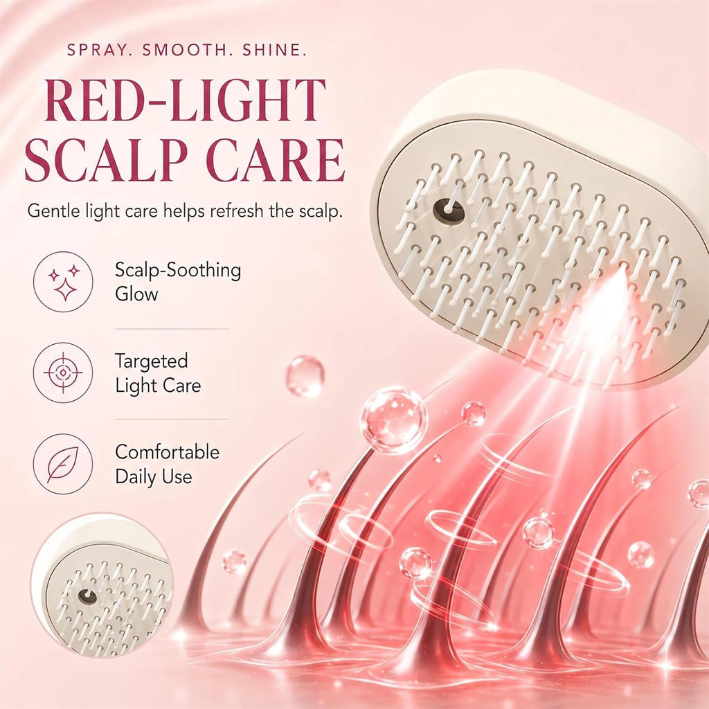 MistGlow™ Electric Aqua Detangling Brush