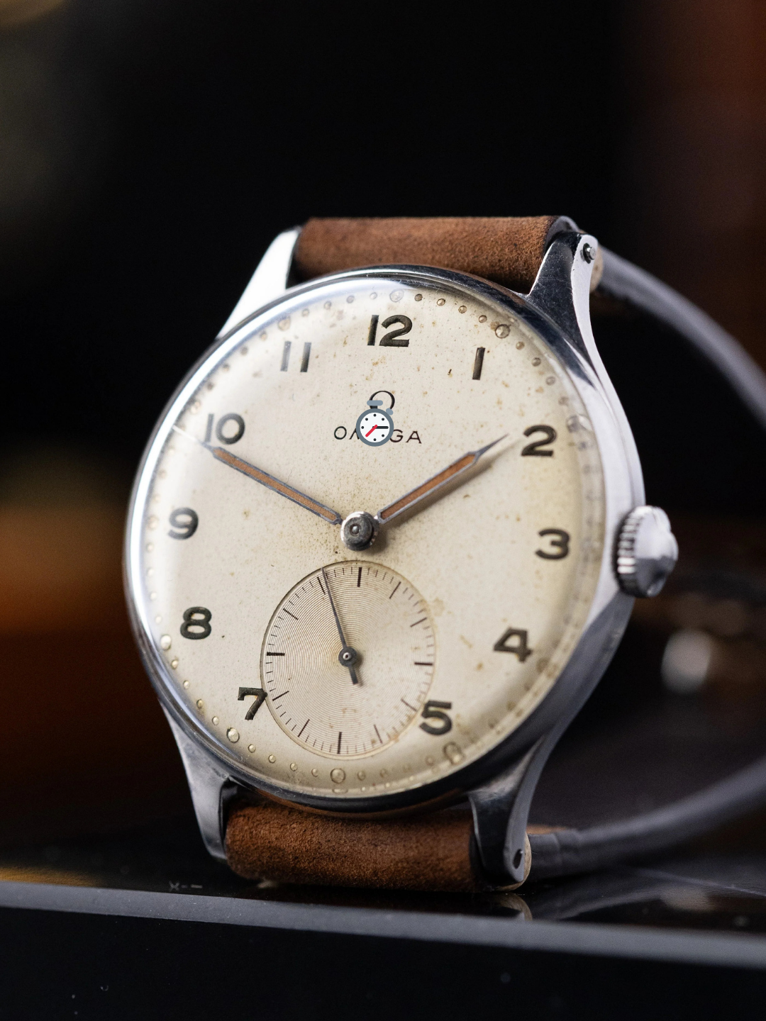 O-Mega Oversized Vintage Watch