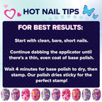 GlamPop™ Instant Nail Art Studio Kit (200 Designs)