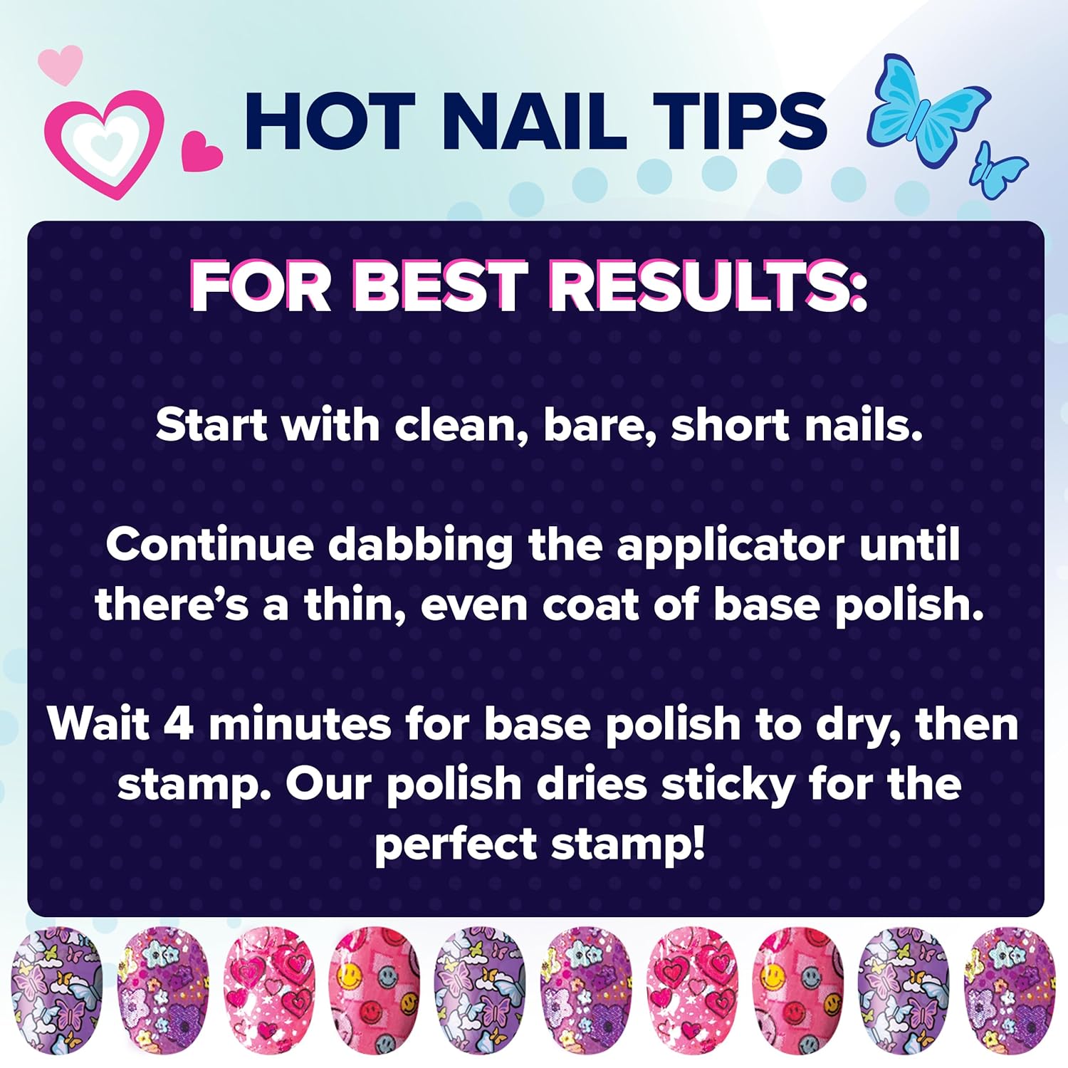 GlamPop™ Instant Nail Art Studio Kit (200 Designs)