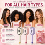 MistGlow™ Electric Aqua Detangling Brush