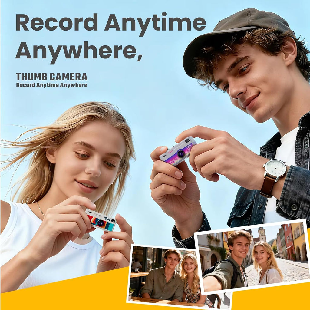 RetroSnap™ Mini Keychain Camera