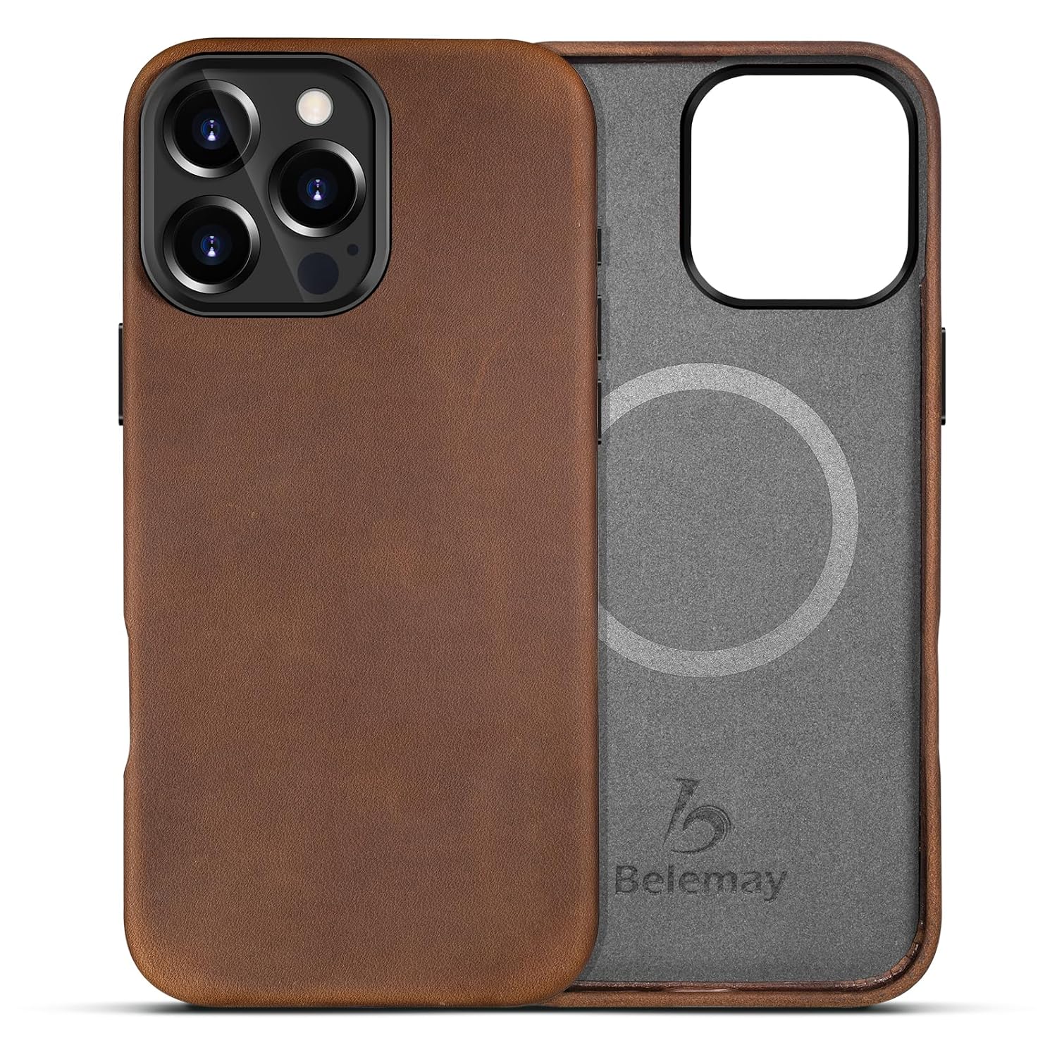 HeritageGrip™ Vintage Leather MagSafe Case
