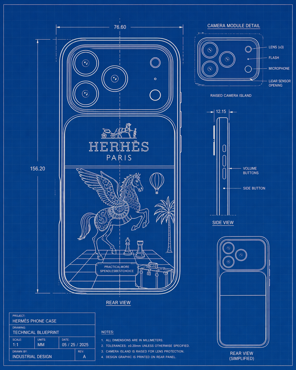 Her*es™ Pegasus Art Case