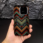 BohoWave™ Zigzag Knit Texture Case