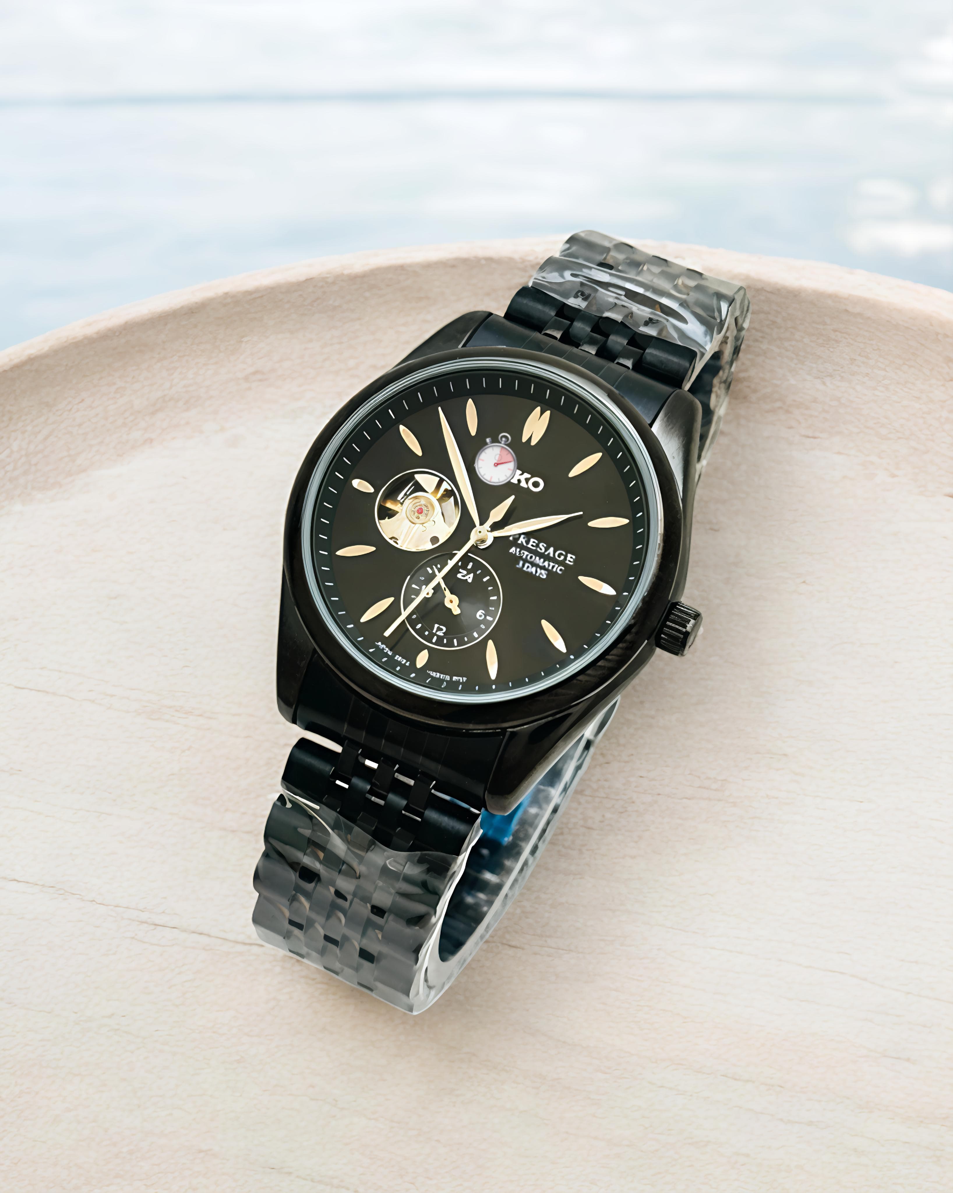 Sie-ko Stainless Steel Men's Analog Watch