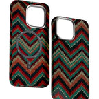 BohoWave™ Zigzag Knit Texture Case