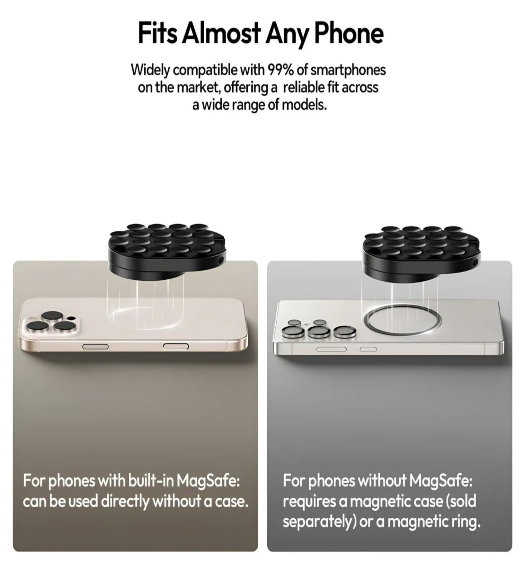 MagFlex™ Multi-Surface Magnetic Phone Mount