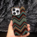 BohoWave™ Zigzag Knit Texture Case