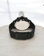 Foss-il Nate Chronograph Black Stainless Steel Men's Watch