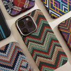 BohoWave™ Zigzag Knit Texture Case